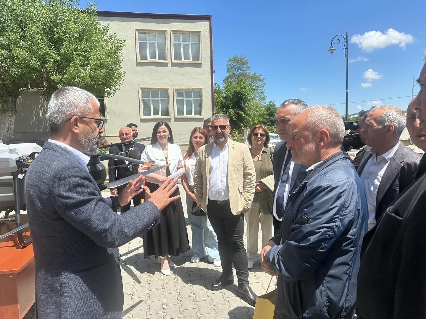 Azerbeycan Gedebey de üreticilerle bir araya geldik